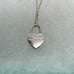 【Excellent Condition】 Tiffany & Co. Return to Tiffany Heart Lock Necklace Silver 925