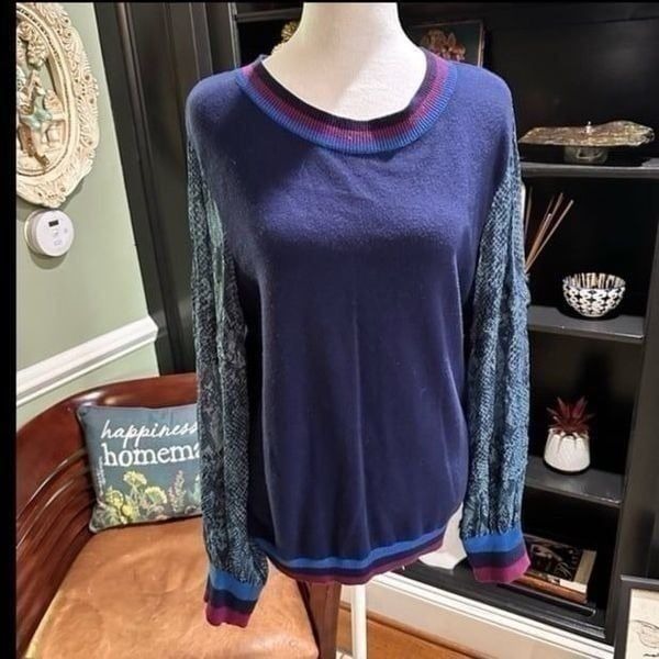 Anthropologies Conditions Apply Celina Knit Pullover Size Small