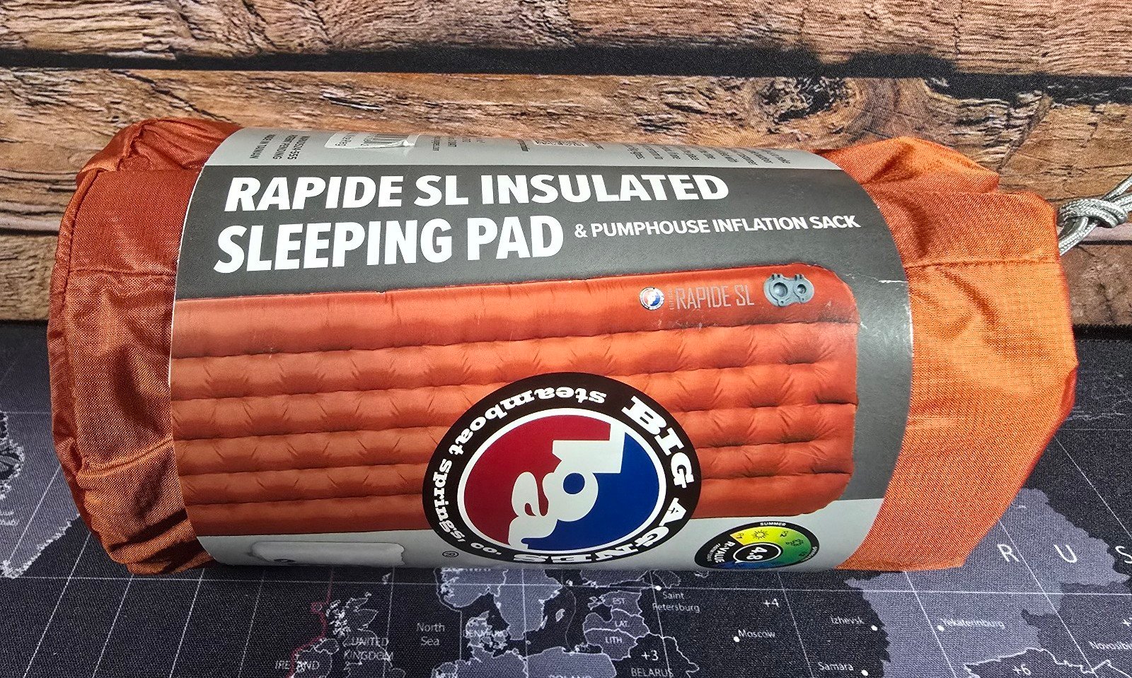 NEW Big Agnes Rapide SL Insulated Sleeping Pad - Wide REG 25x72