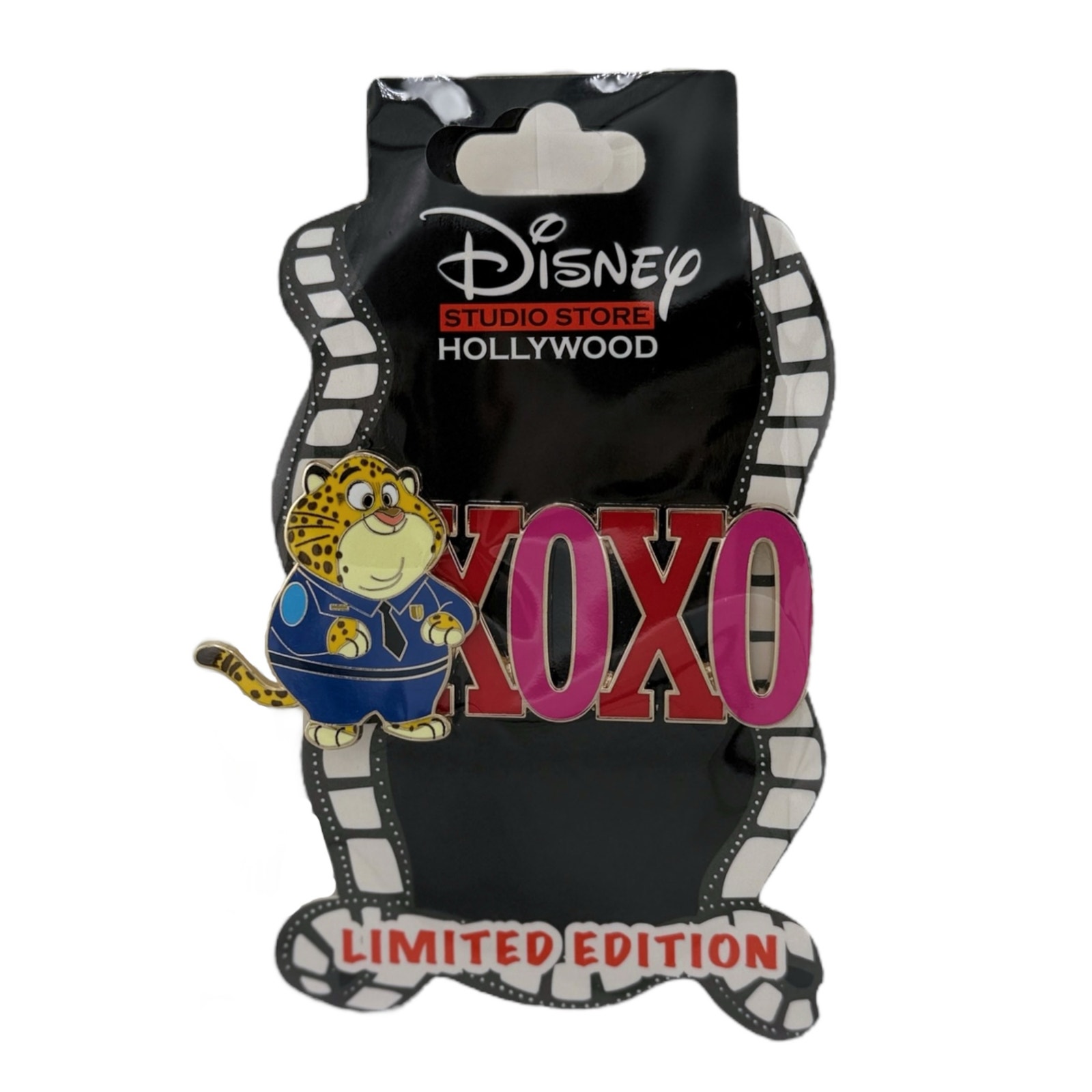 Disney Studio Store Hollywood Zootopia Officer Clawhauser Cop LE 400 Pin XOXO