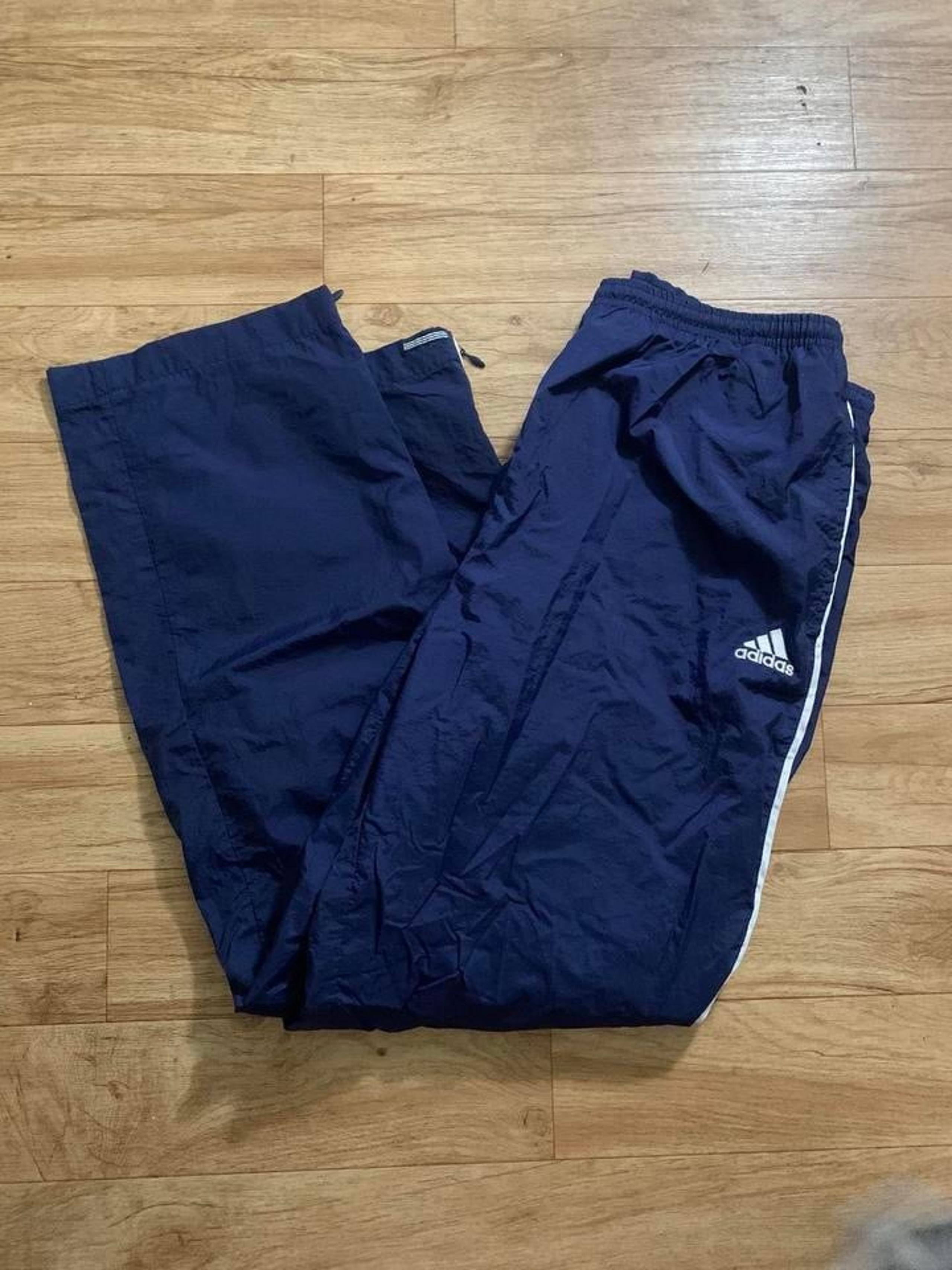 mens adidas windbreaker pants