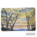 Set of 4 Metropolitan Museum of Art Tiffany Stained Glass Window Placemats VTG