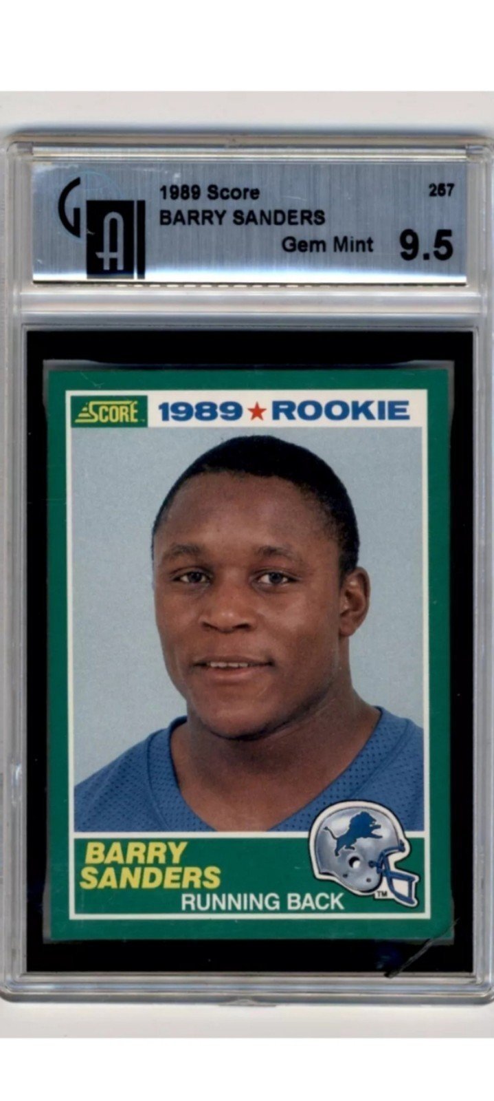 Barry Sanders RC GEM MINT