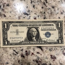 1 Silver certificate