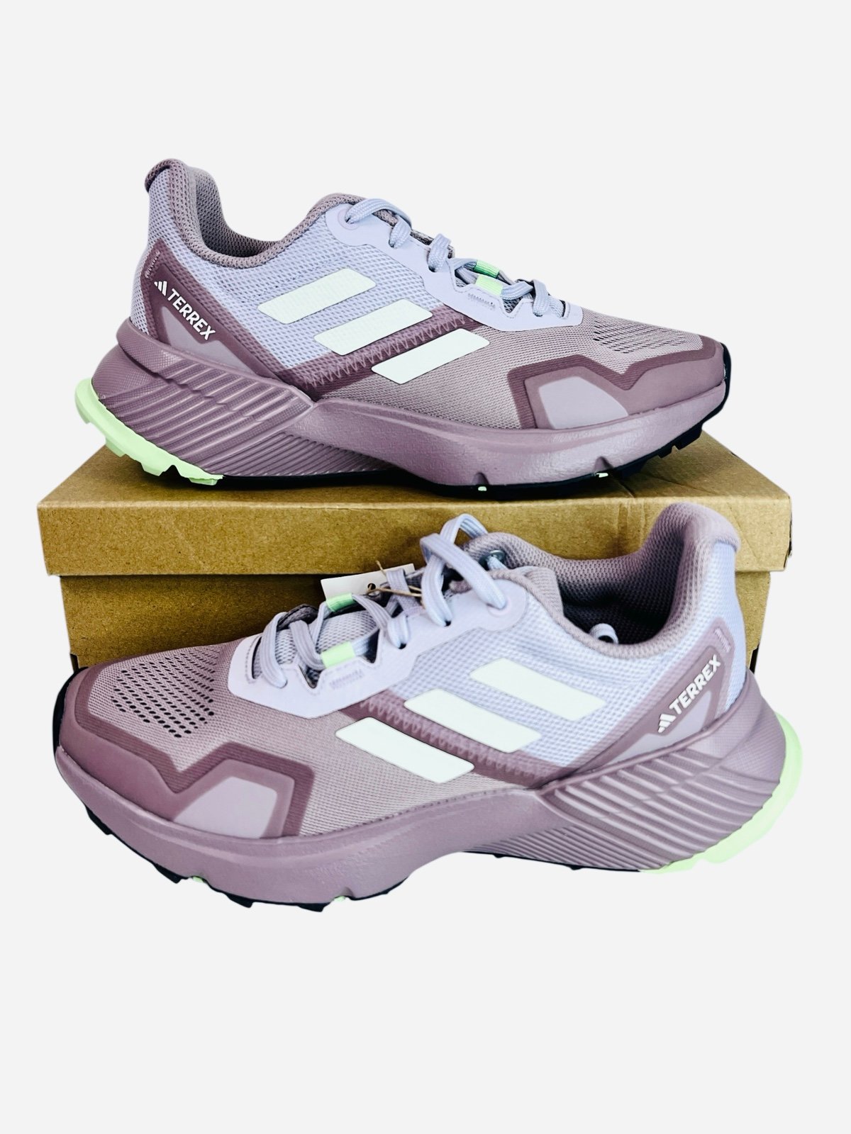 Adidas Terrex Soulstride Purple Trail Running Shoes ID7762 Women's Size 6