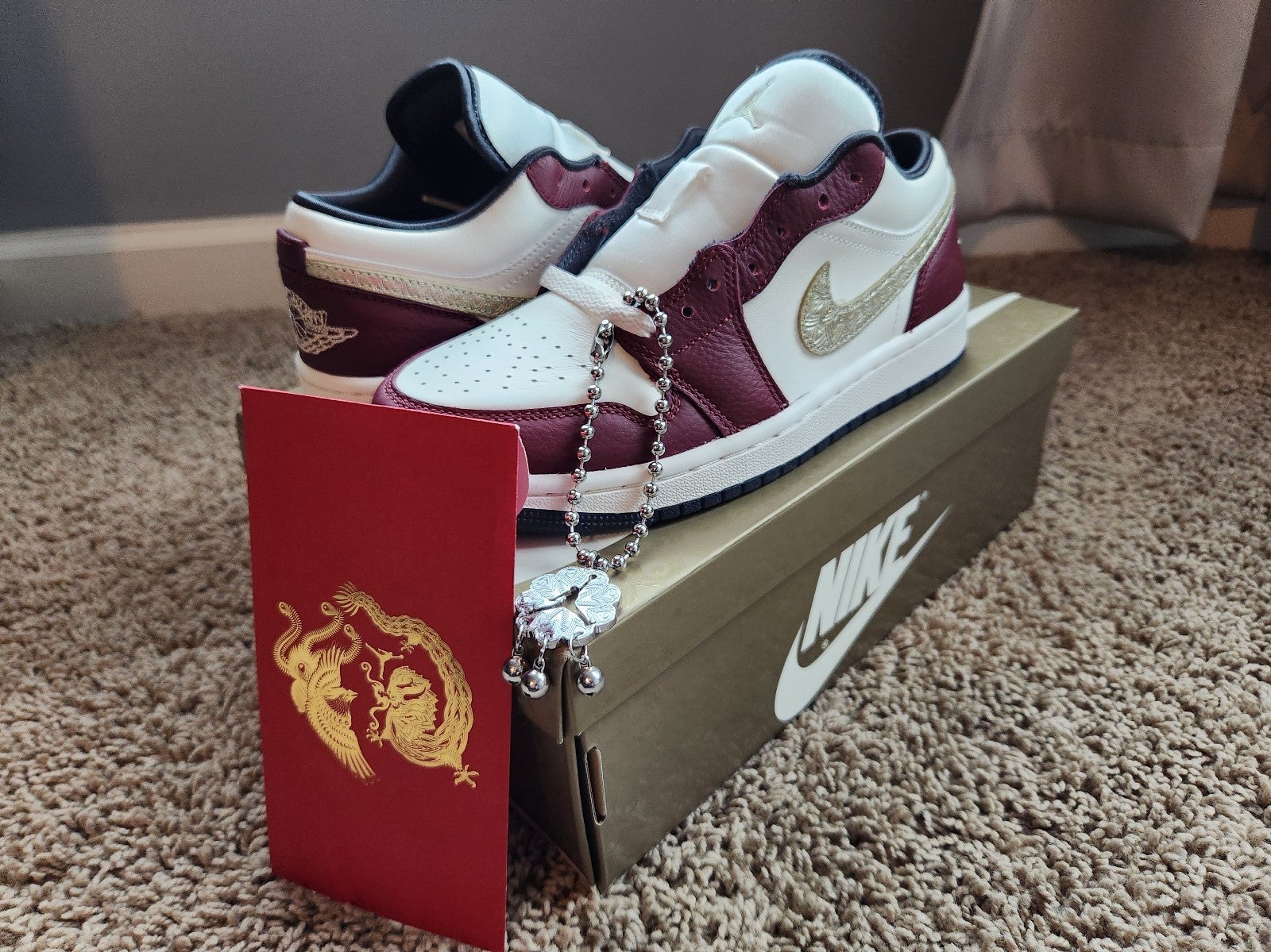 NWT Authentic Nike SE Lunar New Year 2024 Jordan 1 Size 6.5W/5 Big Kids