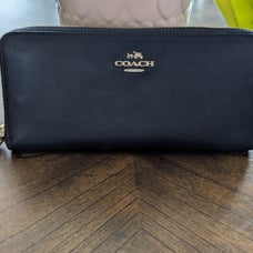 Coach Accordion Zip Wallet