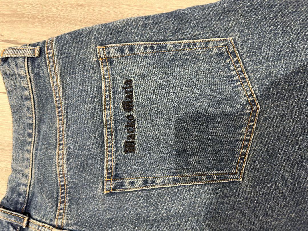 ⭐︎New arrival. Quite beautiful condition. Sold out item. Denim. Indigo. Size M. WACKO MARIA