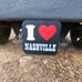 I Love Nashville Trailer Hitch Cover