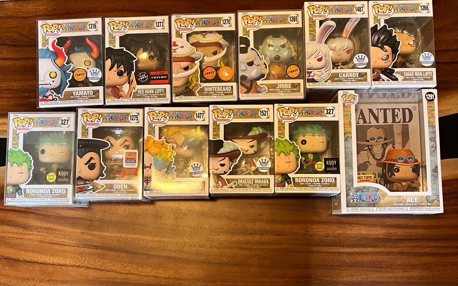 One Piece Funko Lot