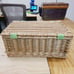 Wicker Carnival Picnic Picnic Basket W/Accessories PRE-OWNED
