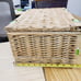 Wicker Carnival Picnic Picnic Basket W/Accessories PRE-OWNED
