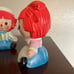 Rare Lefton Raggedy Ann Andy Night Light ** no cords