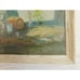 Old Oil Painting on Canvas Outdoor House
