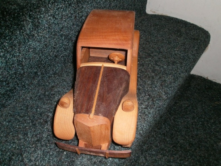 Handcrafted Wooden Collectible