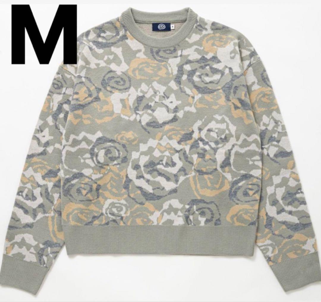 大特価 Sol Sooner or Later Camo Jacquard Sweater M トップス