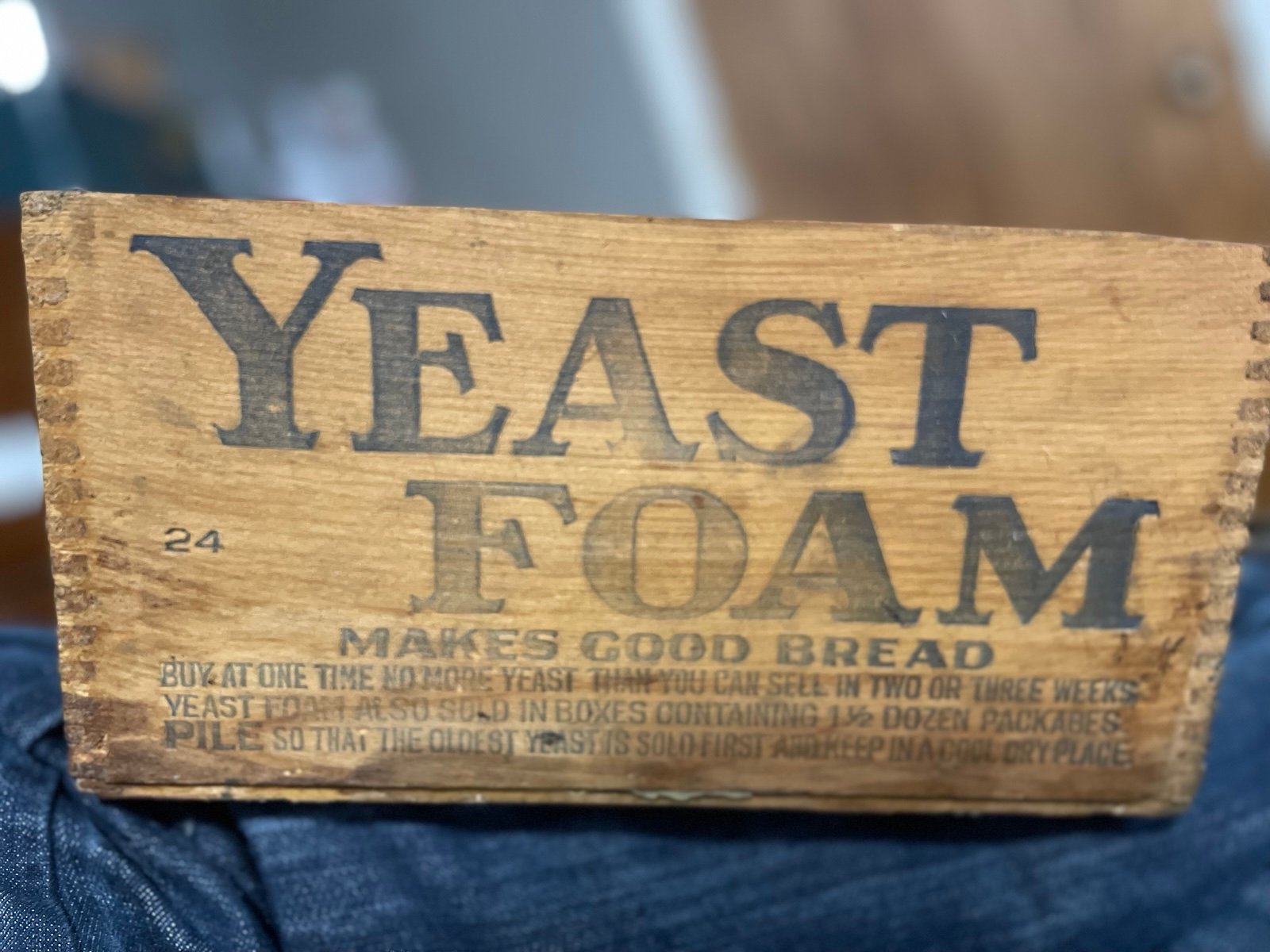 Wooden antique box