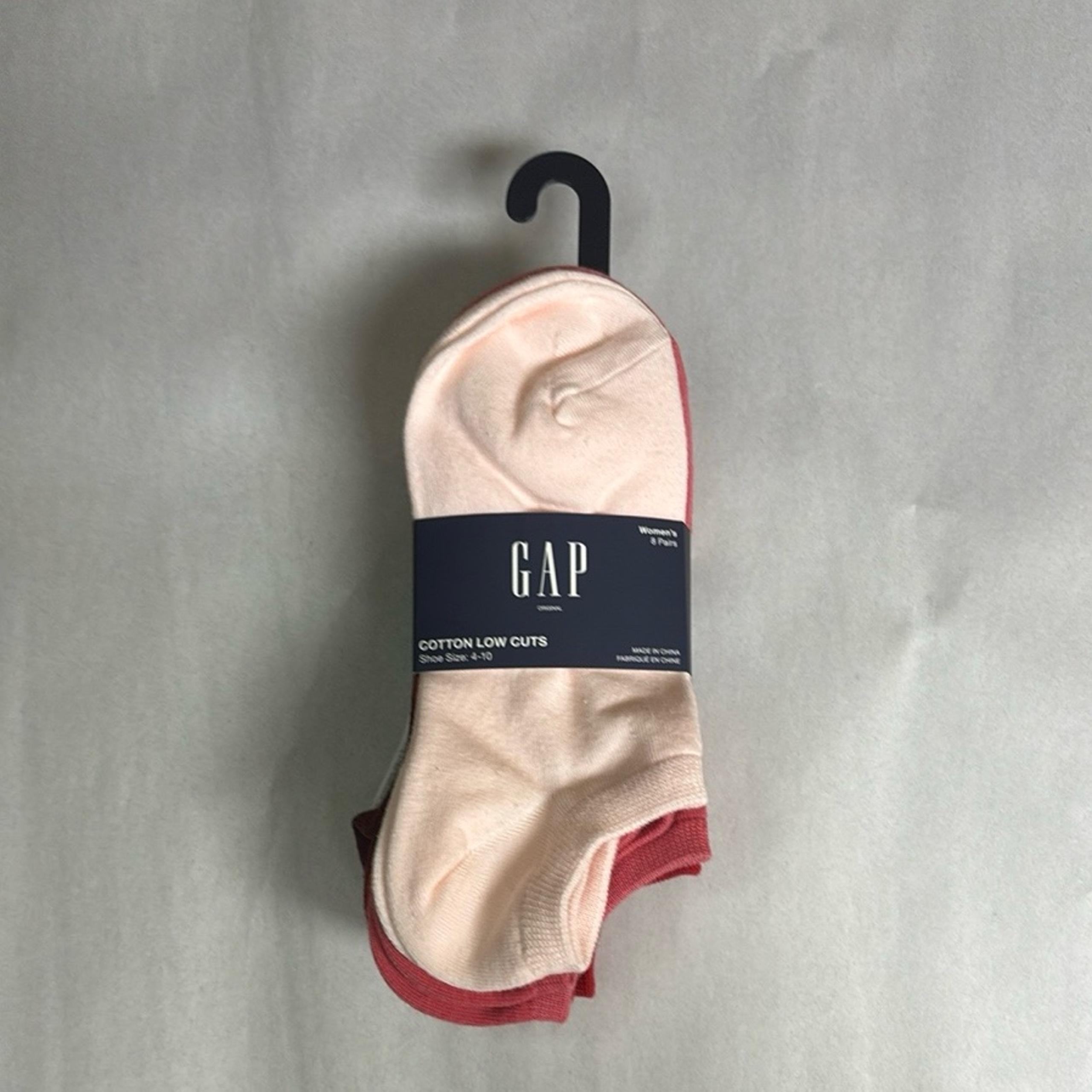 New Gap Socks Women’s 8 Pairs Multicolor Cotton Low Cut Casual Activewear Preppy