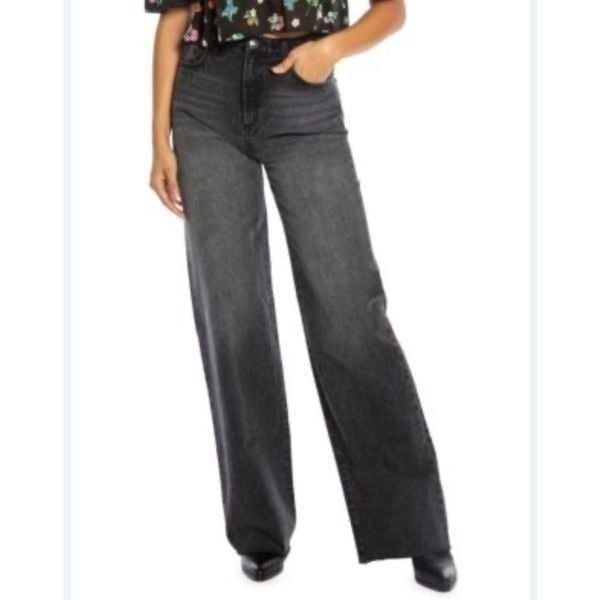 JUICY COUTURE Laguna High Rise Wide Leg Jeans NWT size 29