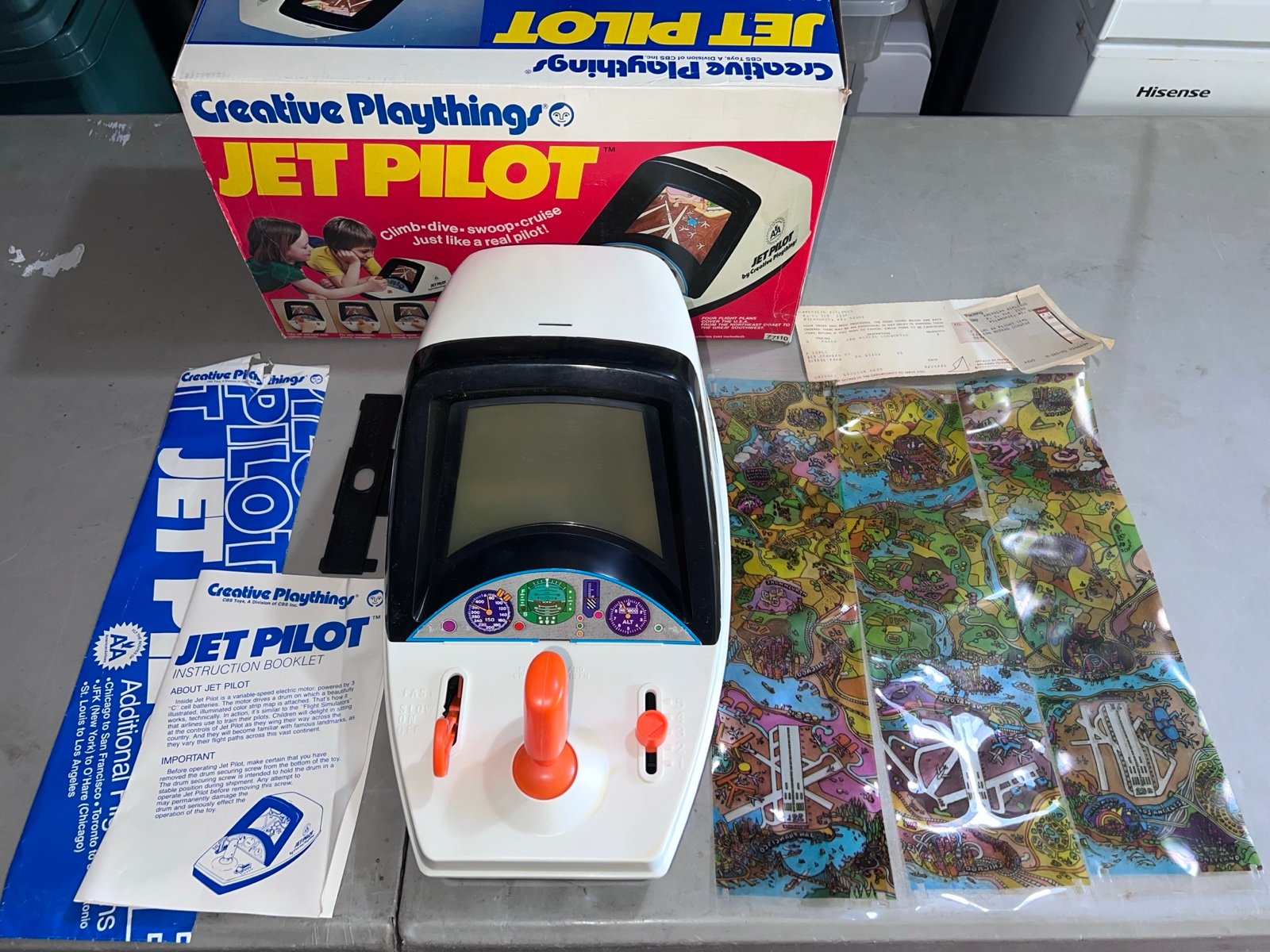 1970,s Jet Pilot Table Top Game