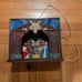 Vintage 1950’s Crèche - plastic/wood music box with light
