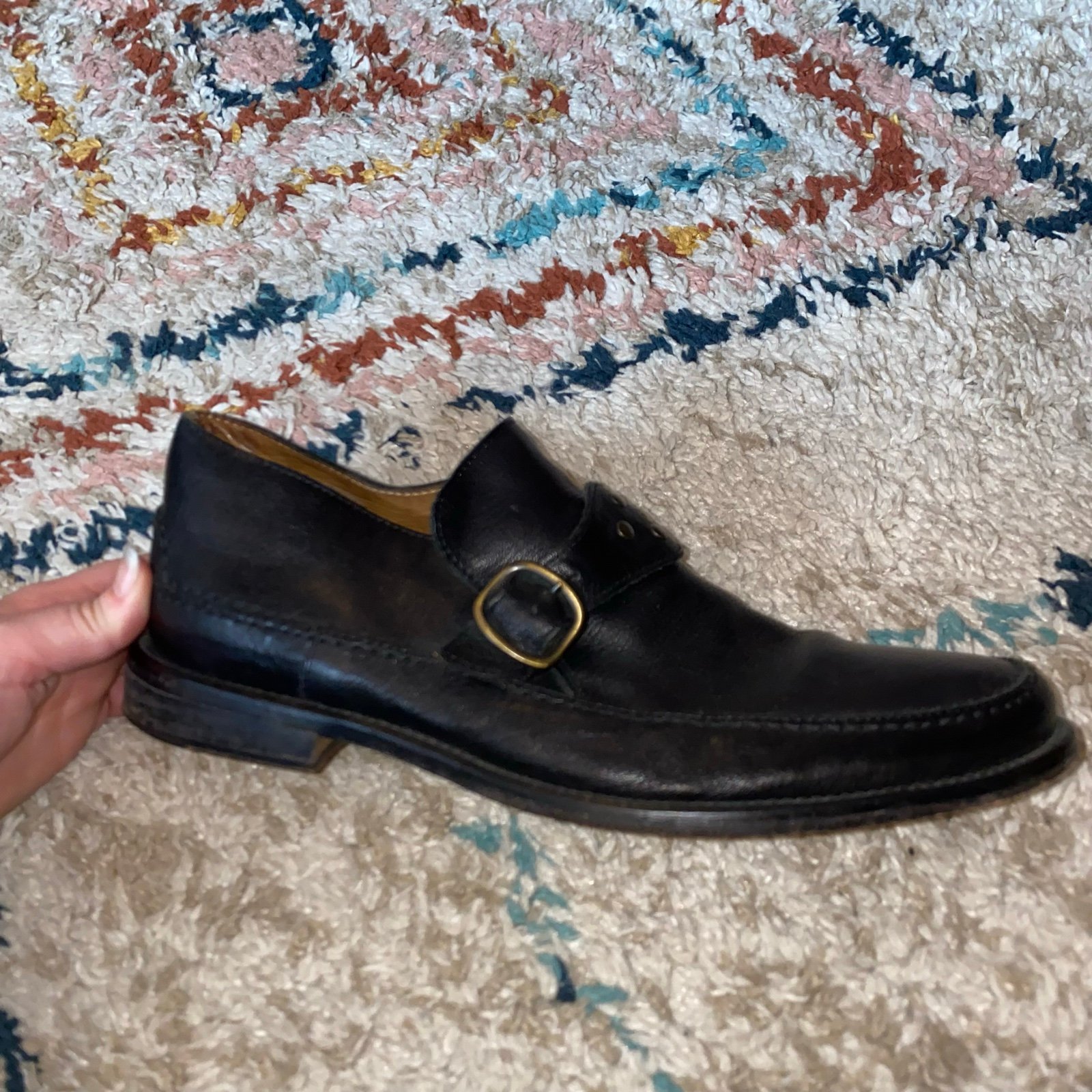 John Varvatos Leather Loafers men’s 8