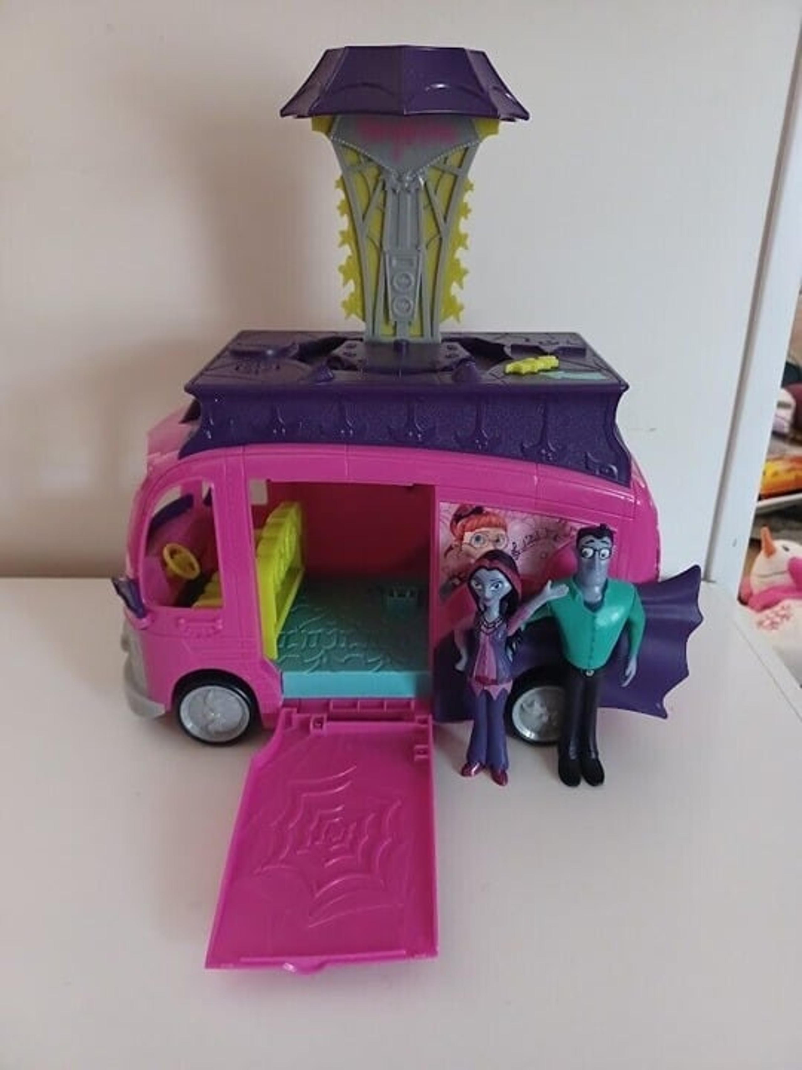 Disney Vampirina Rock N' Jam Touring Van W/ Oxana & Boris - TESTED AND WORKS