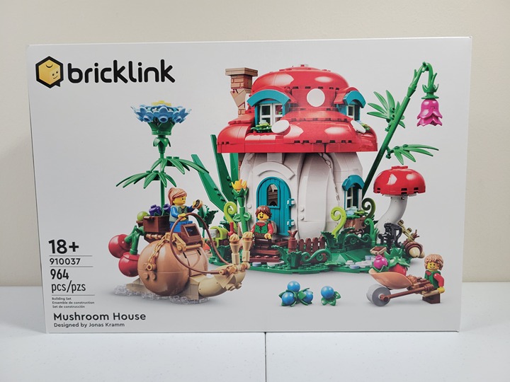 LEGO 910037 Mushroom House - Bricklink Designer Program - New, Sealed In Hand
