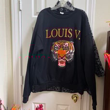 Chinatown Market Louis V Sweatshirt xl black tiger