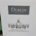 Godinger Dublin collection crystal spirits decanter with shot glasses