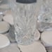 Godinger Dublin collection crystal spirits decanter with shot glasses