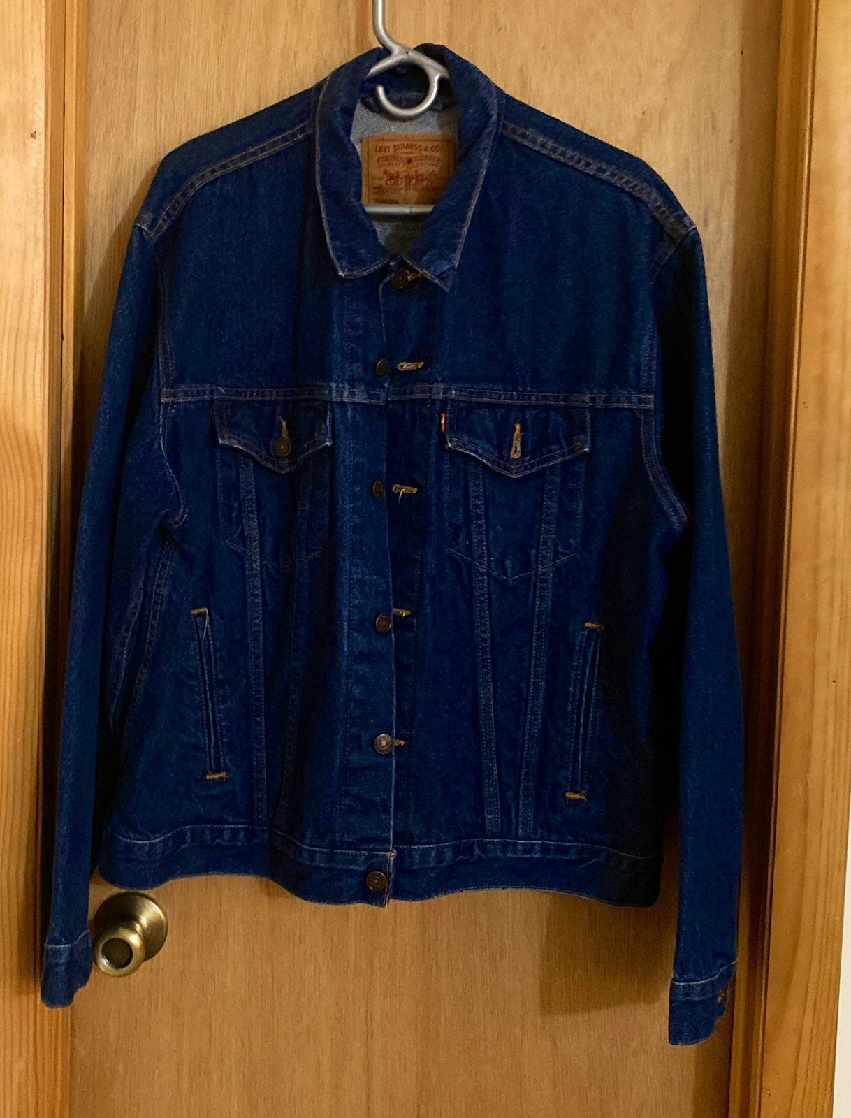 Levi's Trucker Jacket Vintage 80s/90s Dark Blue 46