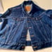 Levi's Trucker Jacket Vintage 80s/90s Dark Blue 46