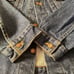 Levi's Trucker Jacket Vintage 80s/90s Dark Blue 46
