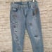 NWT Lucky Brand Floral Embroidered Boyfriend Jeans Size 6/28