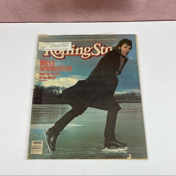 Vintage Rolling Stone Magazine Bruce Springsteen February 5, 1981 Music Rock