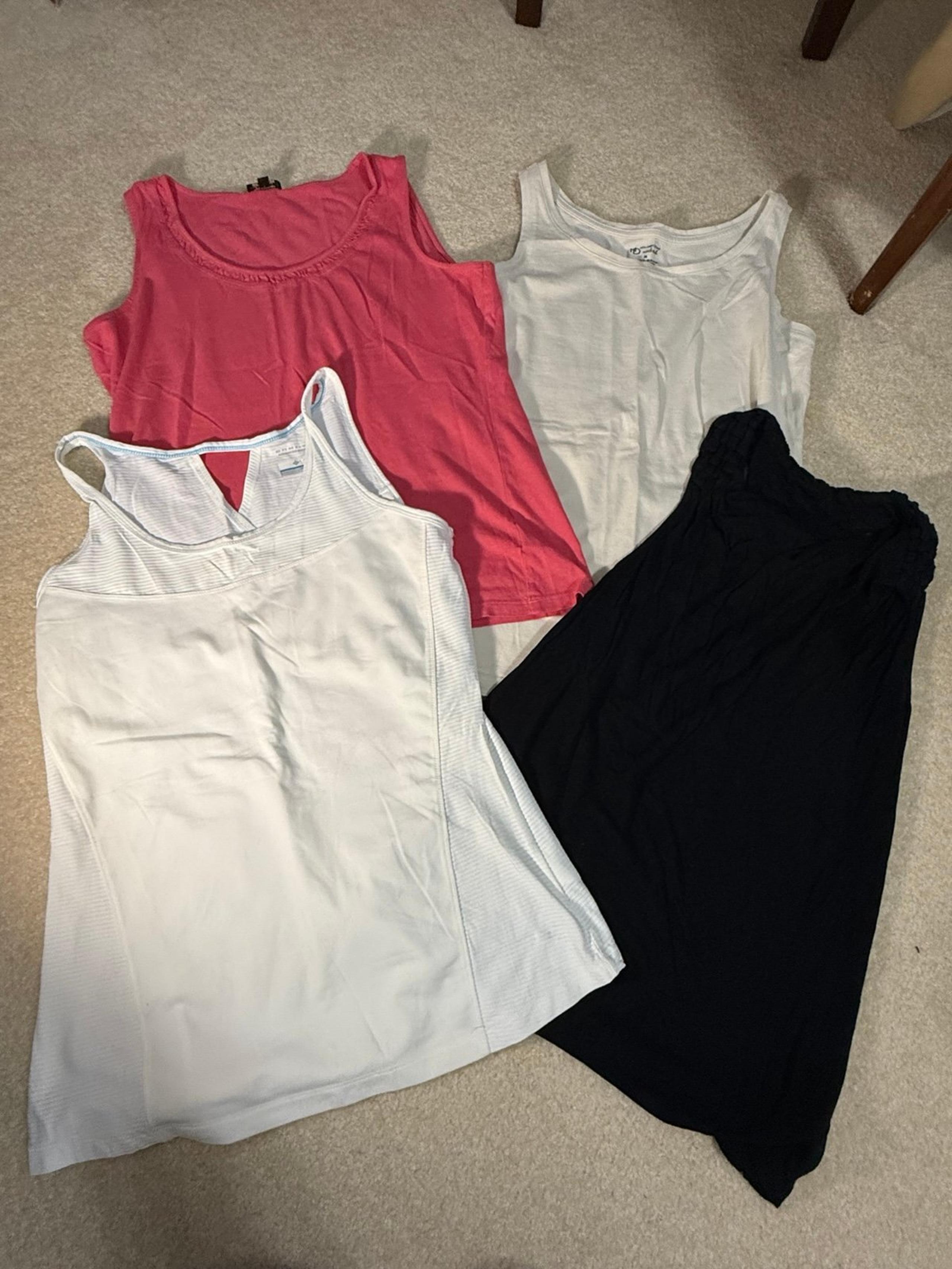 Medium Tank bundle (4) Talbots, Columbia, Mossimo, New Directions