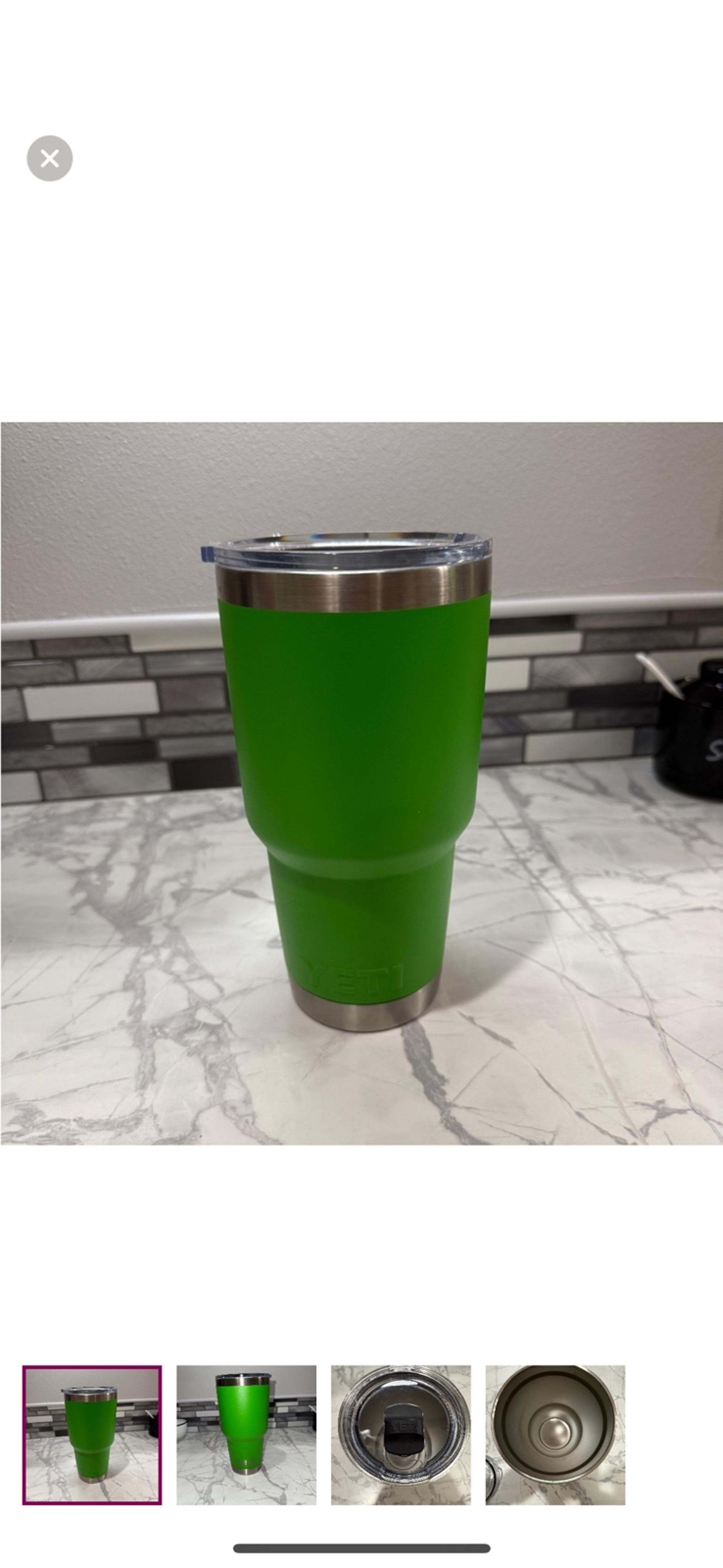 NWOT Yeti 30oz Verde Green Tumbler. Durable and Stylish. New
