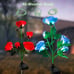 Solar Garden Llights - Flowers Roses Lights Outdoor Garden Decorative, 20 Roses