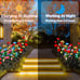Solar Garden Llights - Flowers Roses Lights Outdoor Garden Decorative, 20 Roses