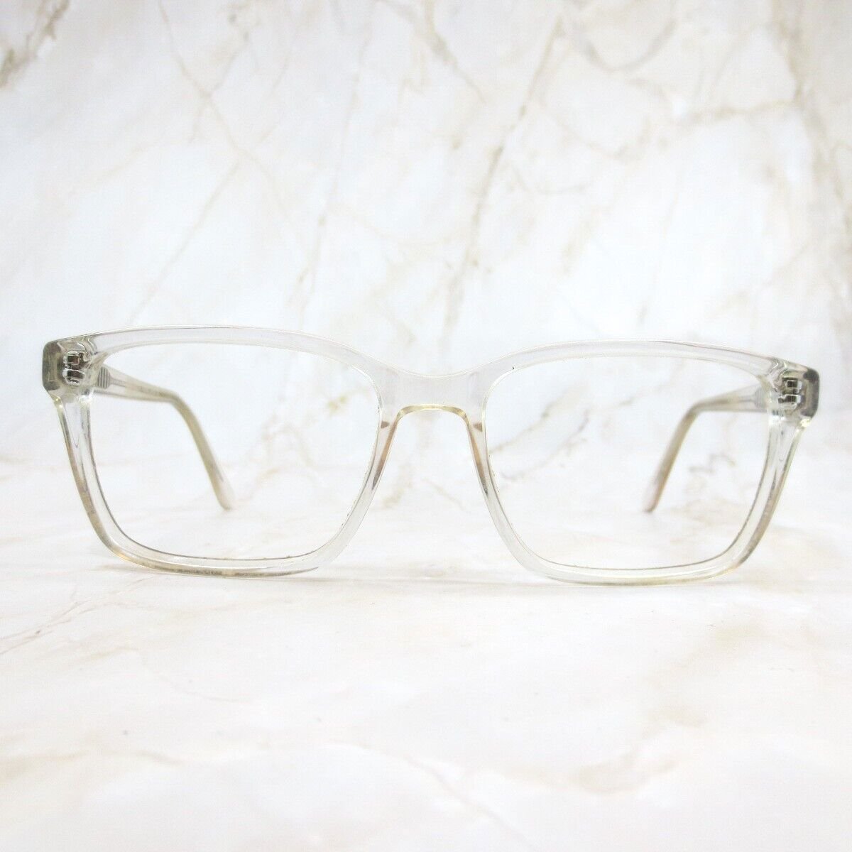 SUCCESS XPL NOAH Eyeglasses Frame Unisex Clear Crystal Full Rim Square 55-17-145