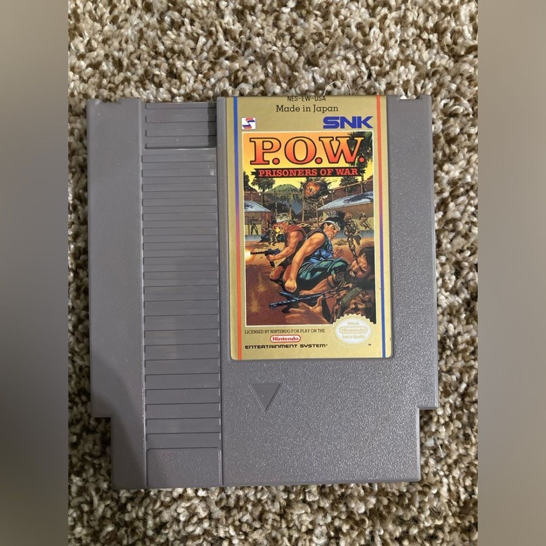 NES Nintendo P.O.W. Prisoners of War Game