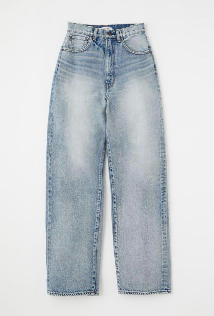 2025年新作アイテムが続々登場 DAMAGE HW Moussy LOOSE 25 Denim STRAIGHT パンツ