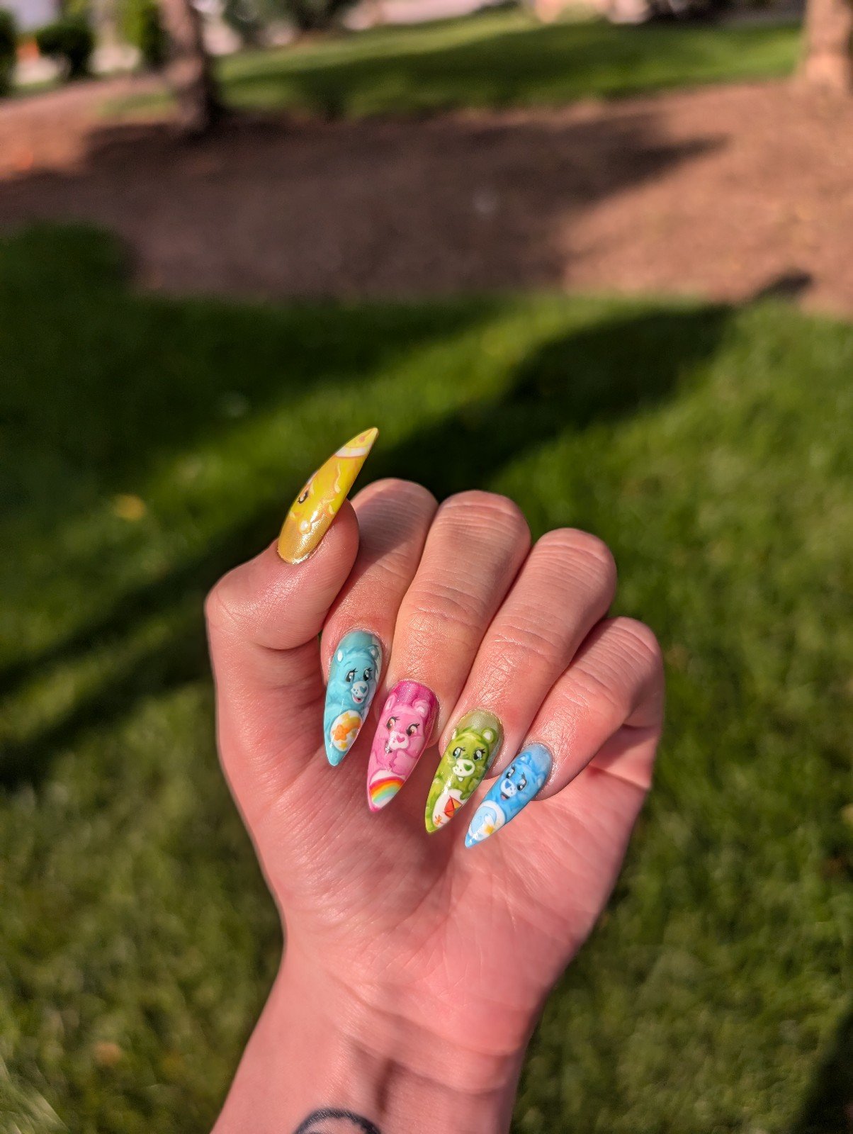Care Bear Press on Nails