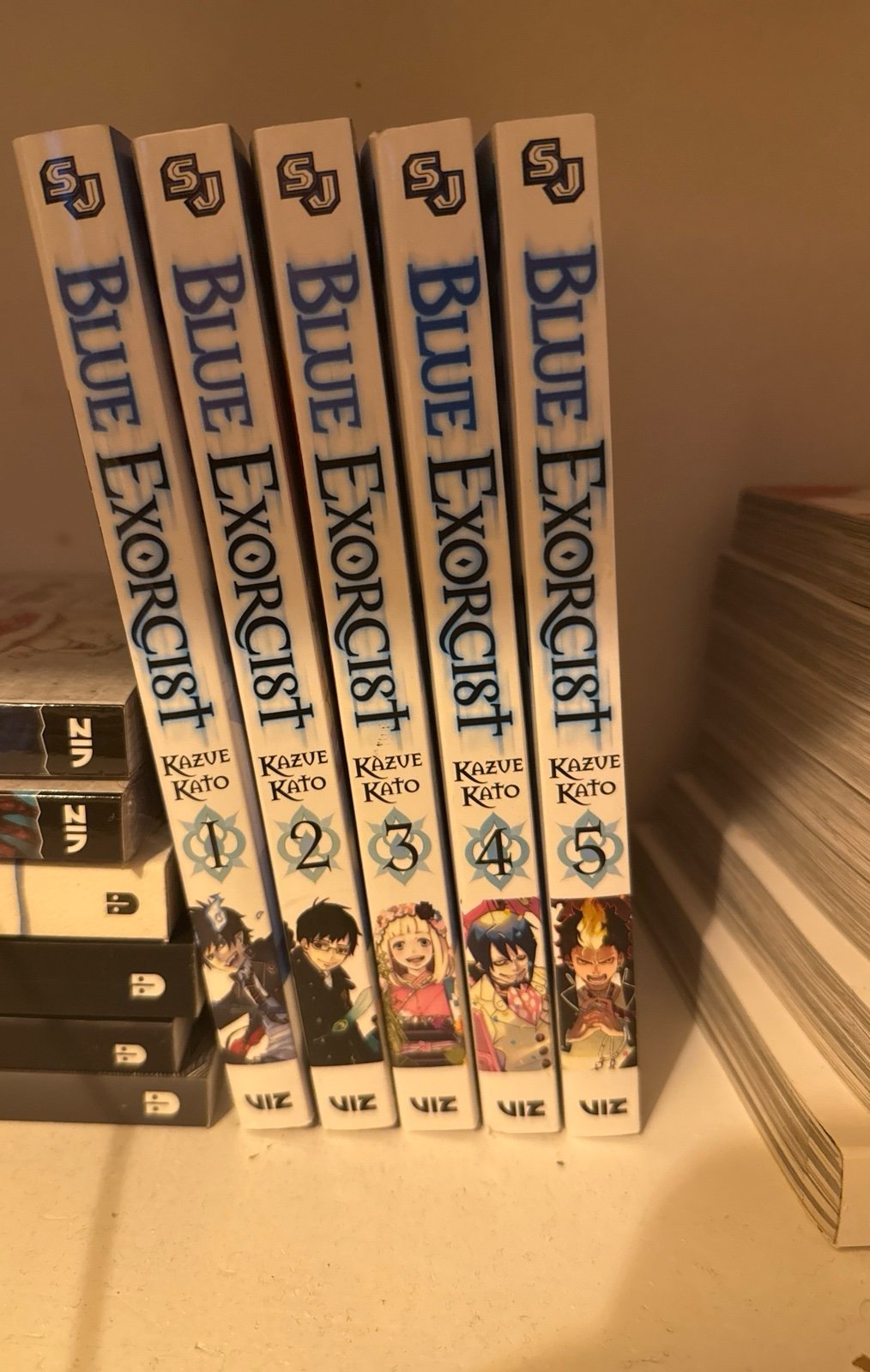 Blue exorcist manga 1-5
