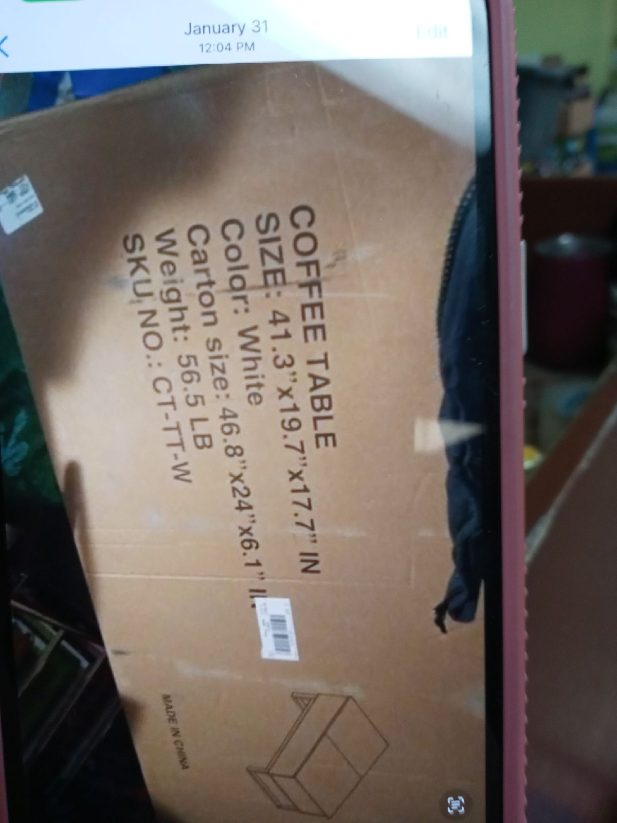 coffee table