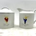Pottery Barn Reindeer Sugar & Creamer NEW Dasher & Vixen Serving Set SOLD OUT