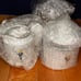 Pottery Barn Reindeer Sugar & Creamer NEW Dasher & Vixen Serving Set SOLD OUT