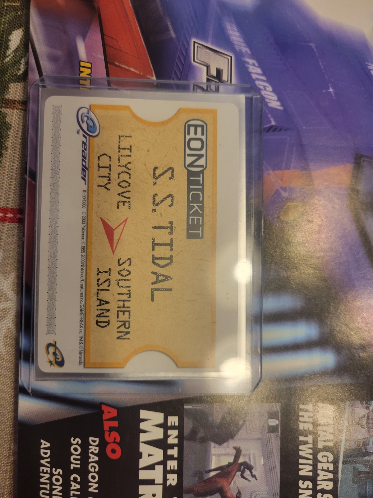 EON Ticket S.S. Tidal