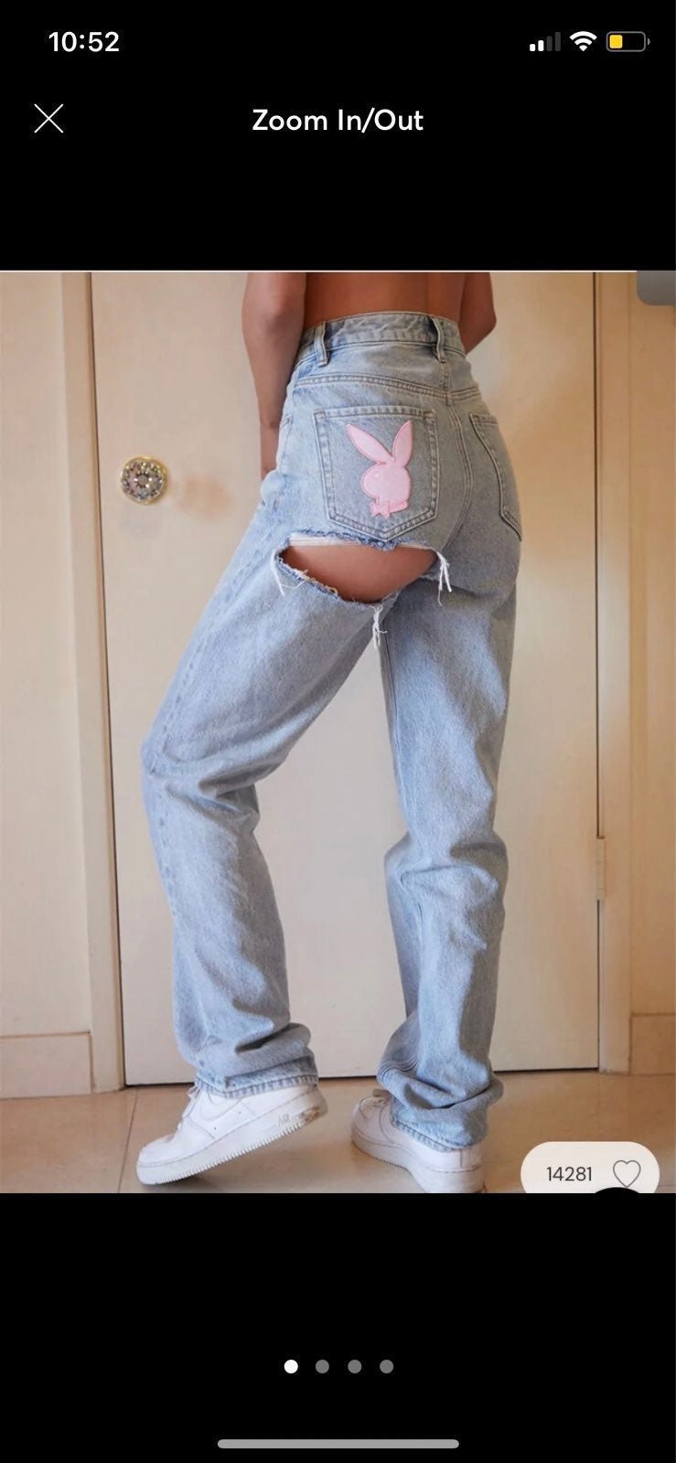 Playboy Pacsun Bunny 90s boyfriend jeans